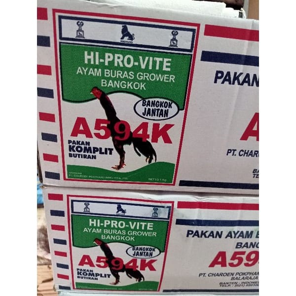 A594K 1 DUS isi 20 pack TERMURAH Pur Hi Provit vitamin tinggi pakan ayam tetasan 594