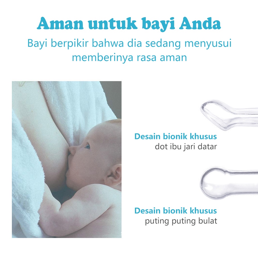 BEVAVAR Empeng Bayi Dot Bayi Lembut Kopeng Bayi Newborn