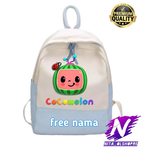 tas cocomelon tas ransel sekolah anak