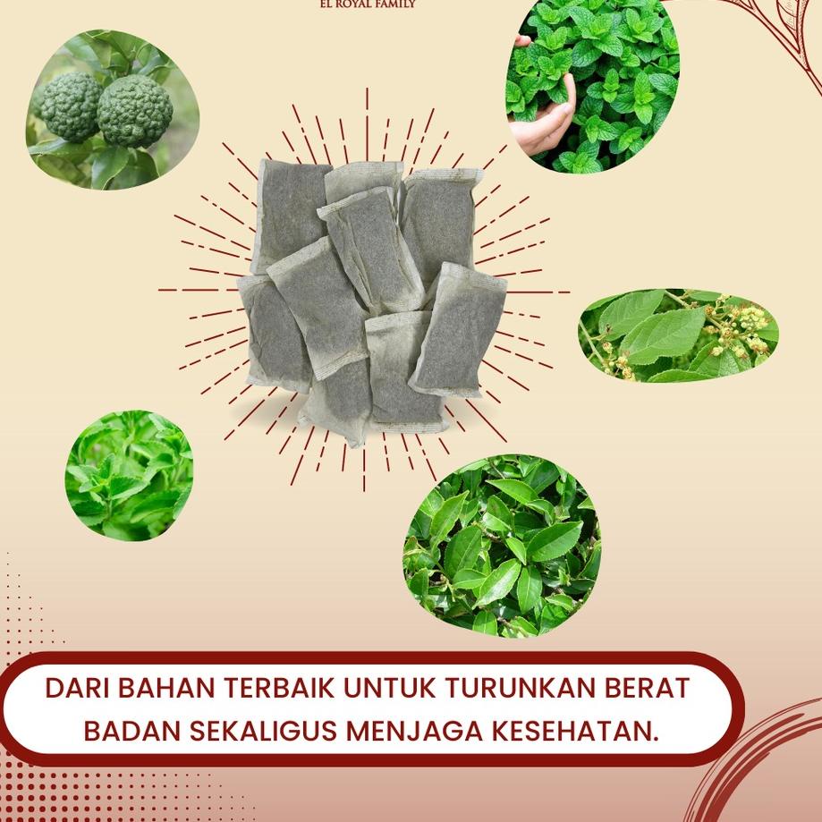 

Paling Baru El Royal Detox Slimming Tea - Teh Detox 1 Pcs,,,