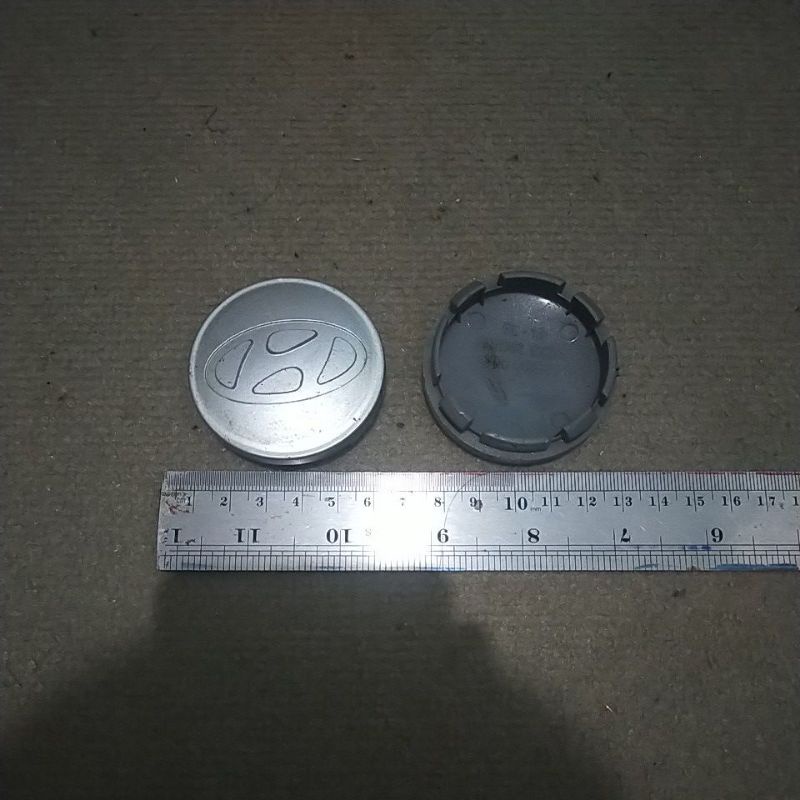 DOP VELG TUTUP AS RODA MODEL CEMBUNG HYUNDAI ATOZ CERNA DAN AVEGA ORIGINAL