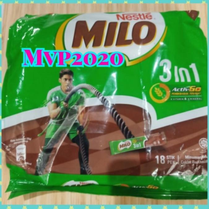 

Milo Malaysia 3 in 1 original 21 stik TERLARIS TERPERCAYA ORIGINAL