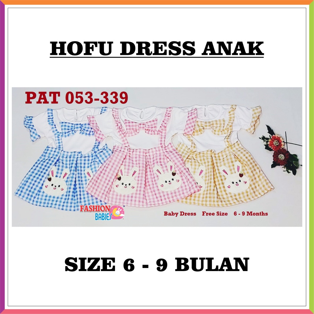 ❤ Fashionbabies ❤ DRESS ANAK MOTIF KOTAK / DRESS ANAK PEREMPUAN
