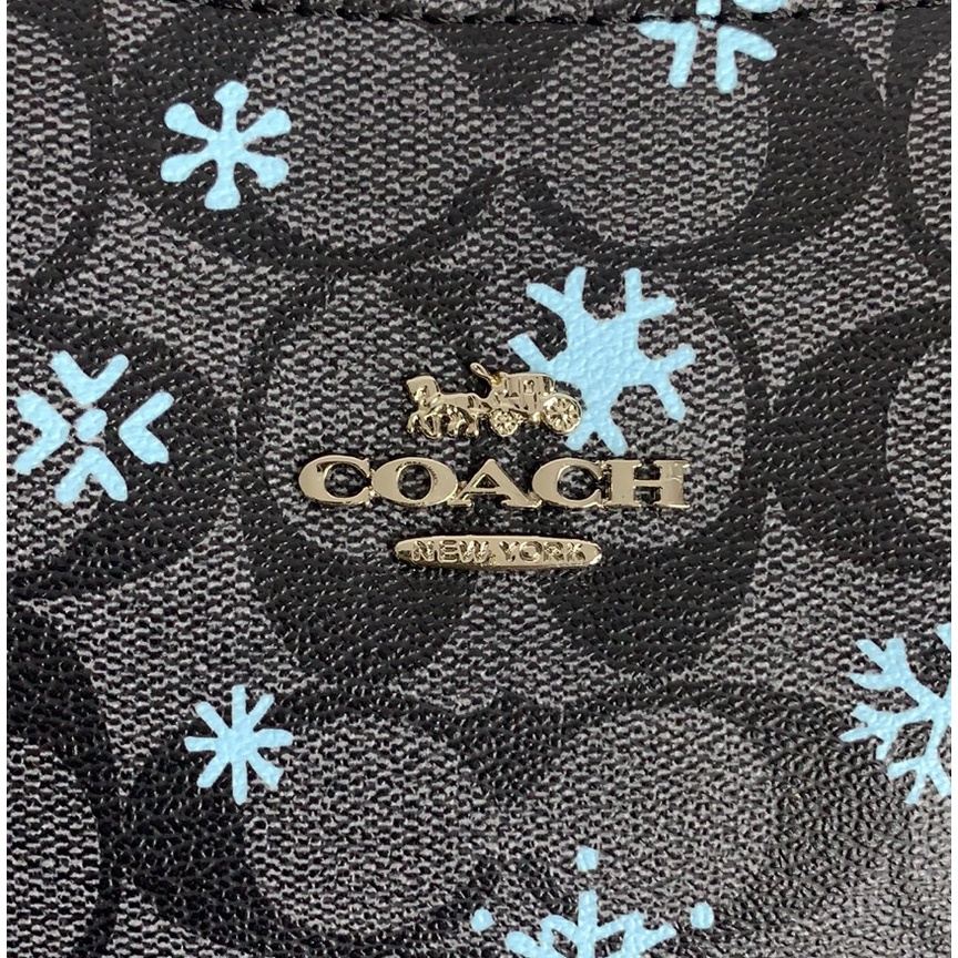 Coach original CE586 snow underarm bag shoulder bag half moon bag handbag messenger bag 586  byb