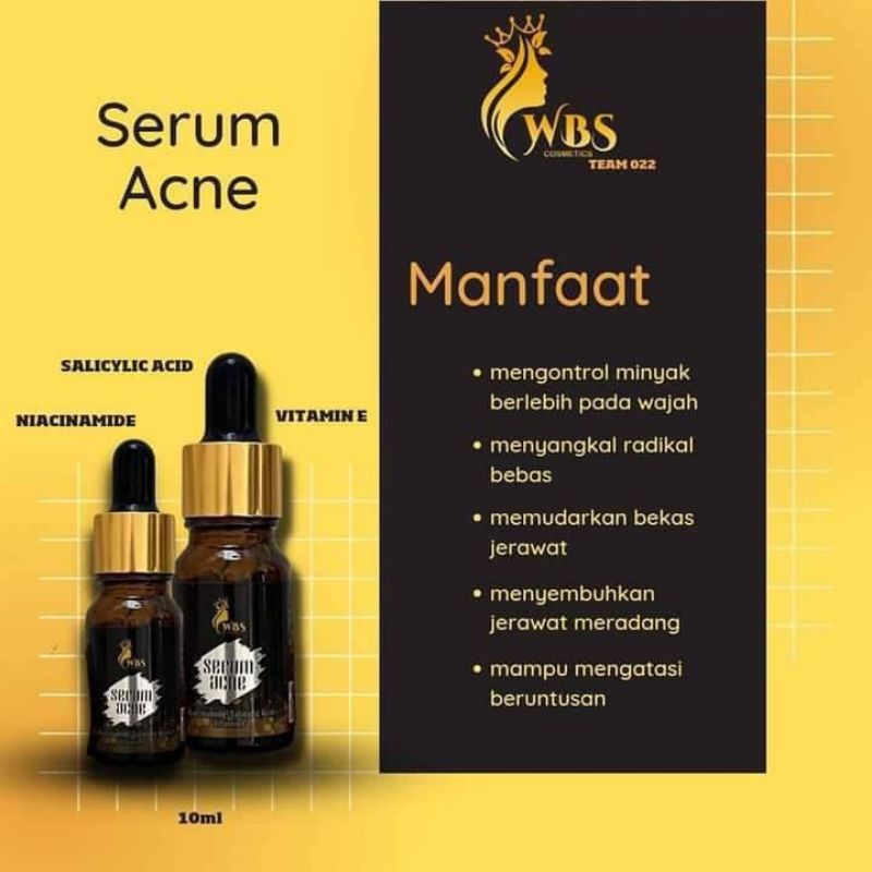 serum acne WBS cosmetics original