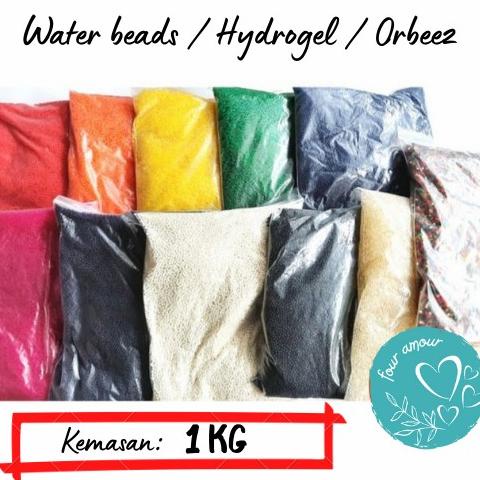 [Grosir] 1 kg Waterbeads / hidrogel / orbeez / water beads kiloan DISKON