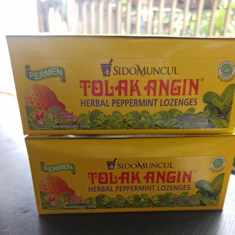 

Tolak angin permen isi 15sct