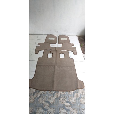 Karpet mobil Rush polos 1 set, untuk mobil thn 2007-2012