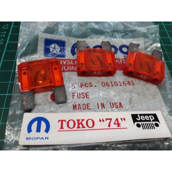 Mopar Sekring Besar Fuse Maxi 40A Jeep Cherokee