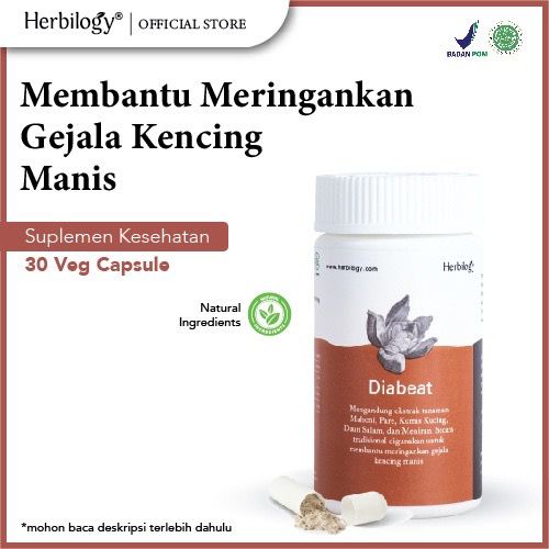 

Herbilogy diabeat obat herbal diabetes penurun gula darah tinggi