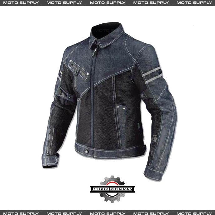 JAKET MOTOR KOMINE JK006 JAKET JEANS SPORT TOURING WATERPROOF