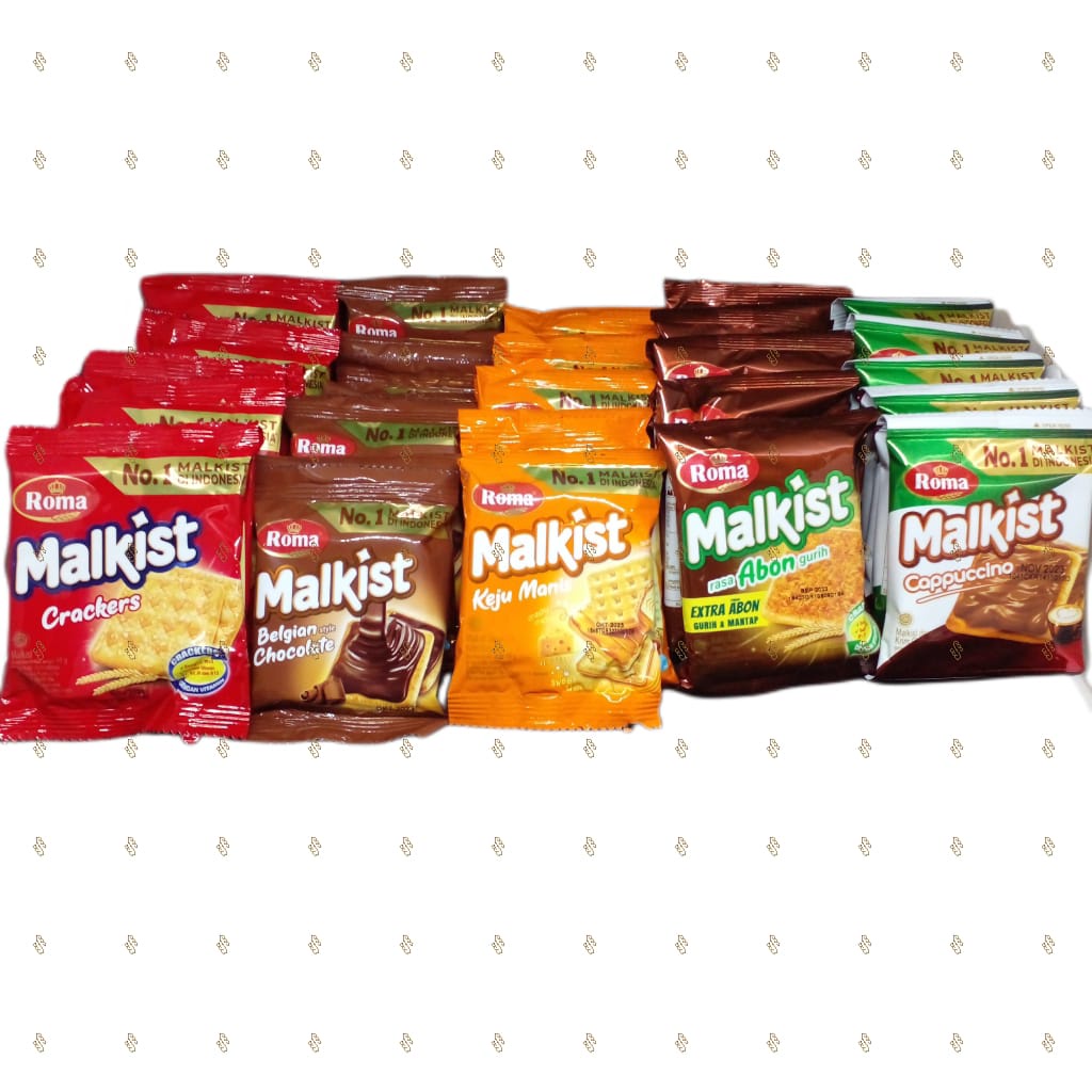 

Roma Malkist Renceng 18gr Ec1.000 - Pak isi 10 Sachet