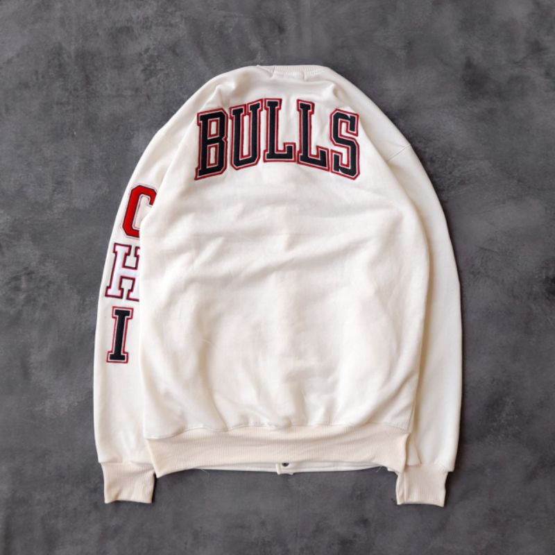 VARSITY JAKET HOODIE SWEATER CHICAGO BULLS FULLTAG &amp; LABEL