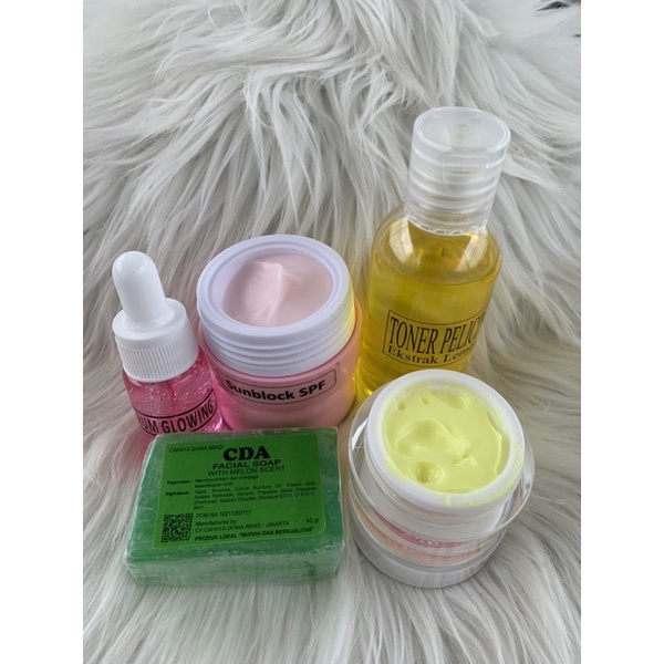 COD PAKET 5in1 PAKET GLOWING ZAYORA 10gr