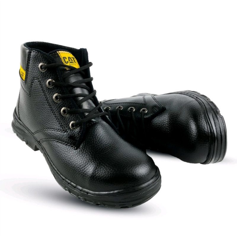Sepatu sefty ujung besi - Sefty shoes booth - Sefty kerja lapangan bahan kulit sentetis