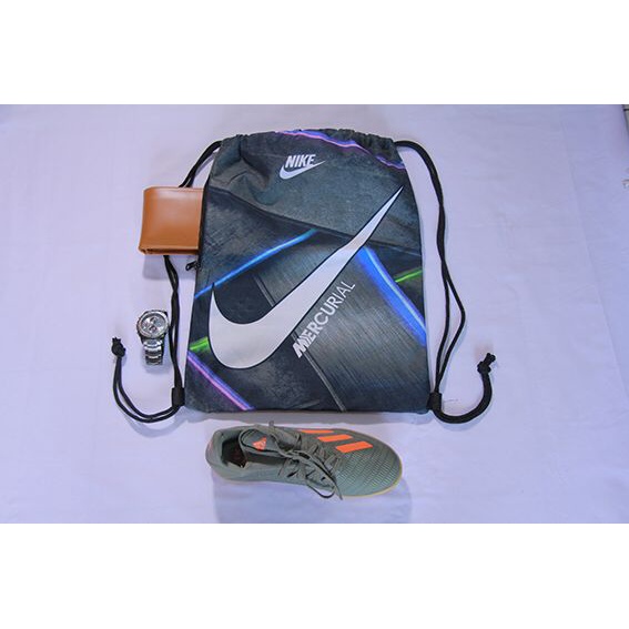 Tas Serut Futsal Sepak Bola Gymsack Stringbag Tas Nike Gymsack Nike Tas Serut Nike Tas Olah Raga Tas Sepatu