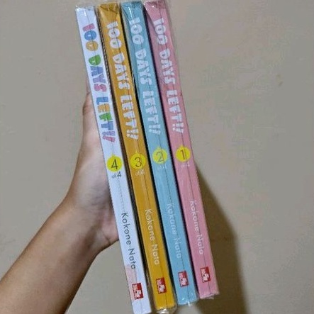 Komik 100 Days Left vol 1-4 [Preloved/Bekas]