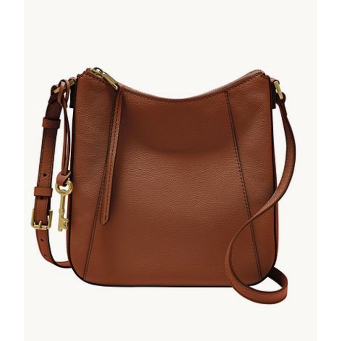 tasFossil talia crossbody brown n