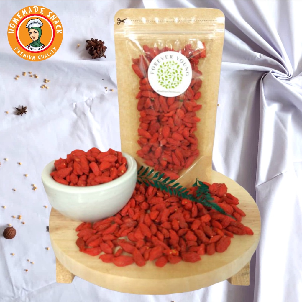 

Homemade Snack - Superfood Goji Berry Kici Kiche Kualitas Premium