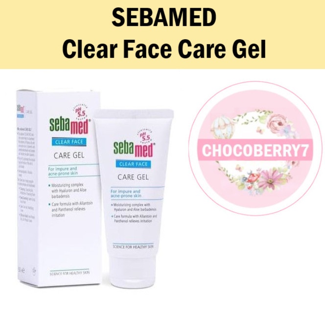 Sebamed Clear Face Care Gel untuk Jerawat 50 ml / Sebamed Care Gel 50ml