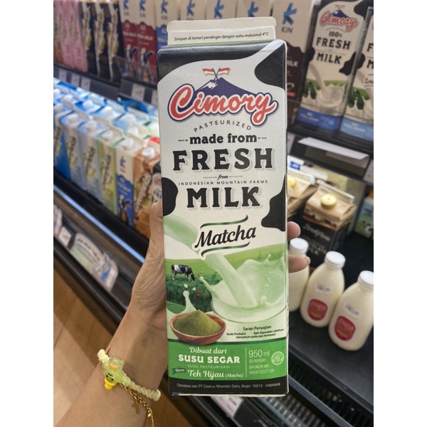 

Susu Cimory UHT Fresh Milk Matcha 950ml