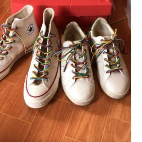 BISA COD ✔️laces rainbow / tali sepatu Converse acdc powerage|KD6