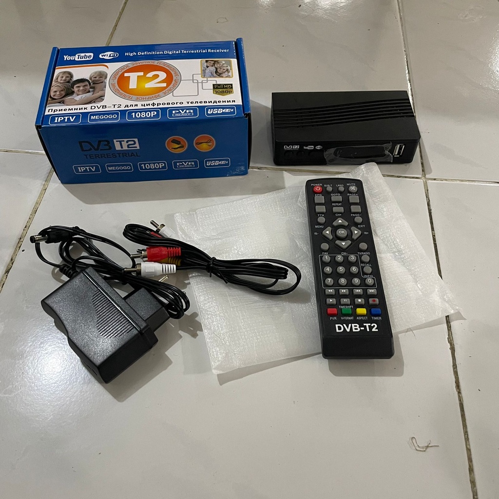 STB et Top Box TV Digital H.264 1080P DVB-T2