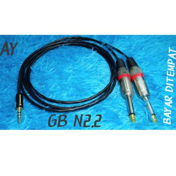 Paket Istimewa JACK HP LAPTOP KE MIXER AMPLIFIER POWER DLL AKAI 3.5 MM DIY SETREO 3 GARIS 4 POLES SE