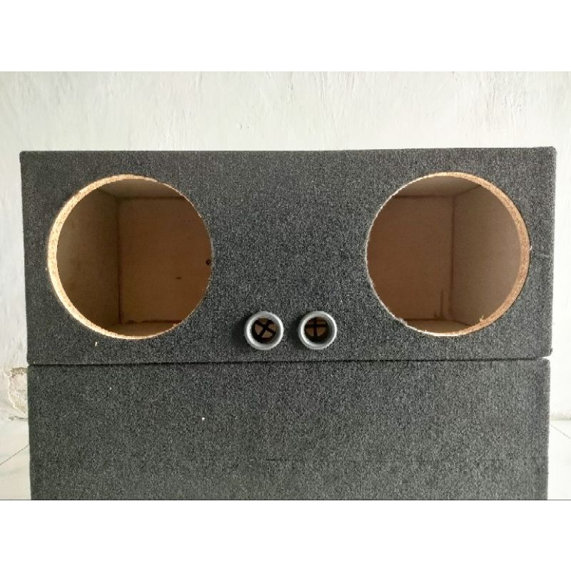 BOX SPEAKER 8 INCH DOUBEL