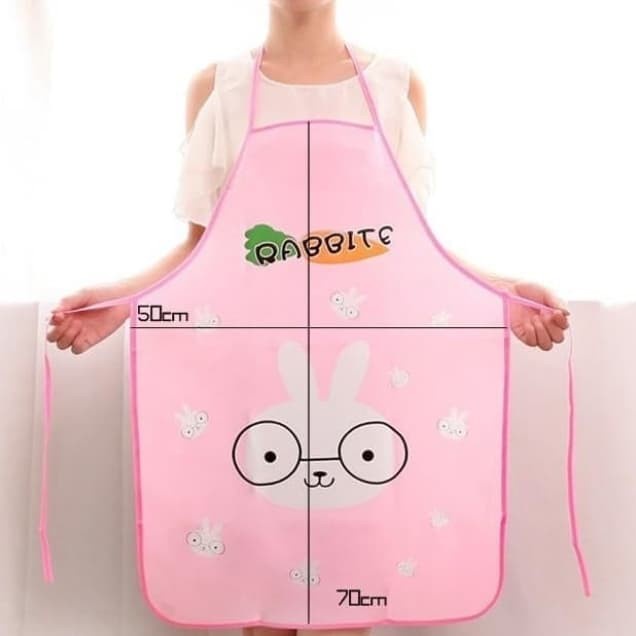 Celemek Dapur / Celemek Apron Karakter Kartun Lucu Anti Air Water Proof