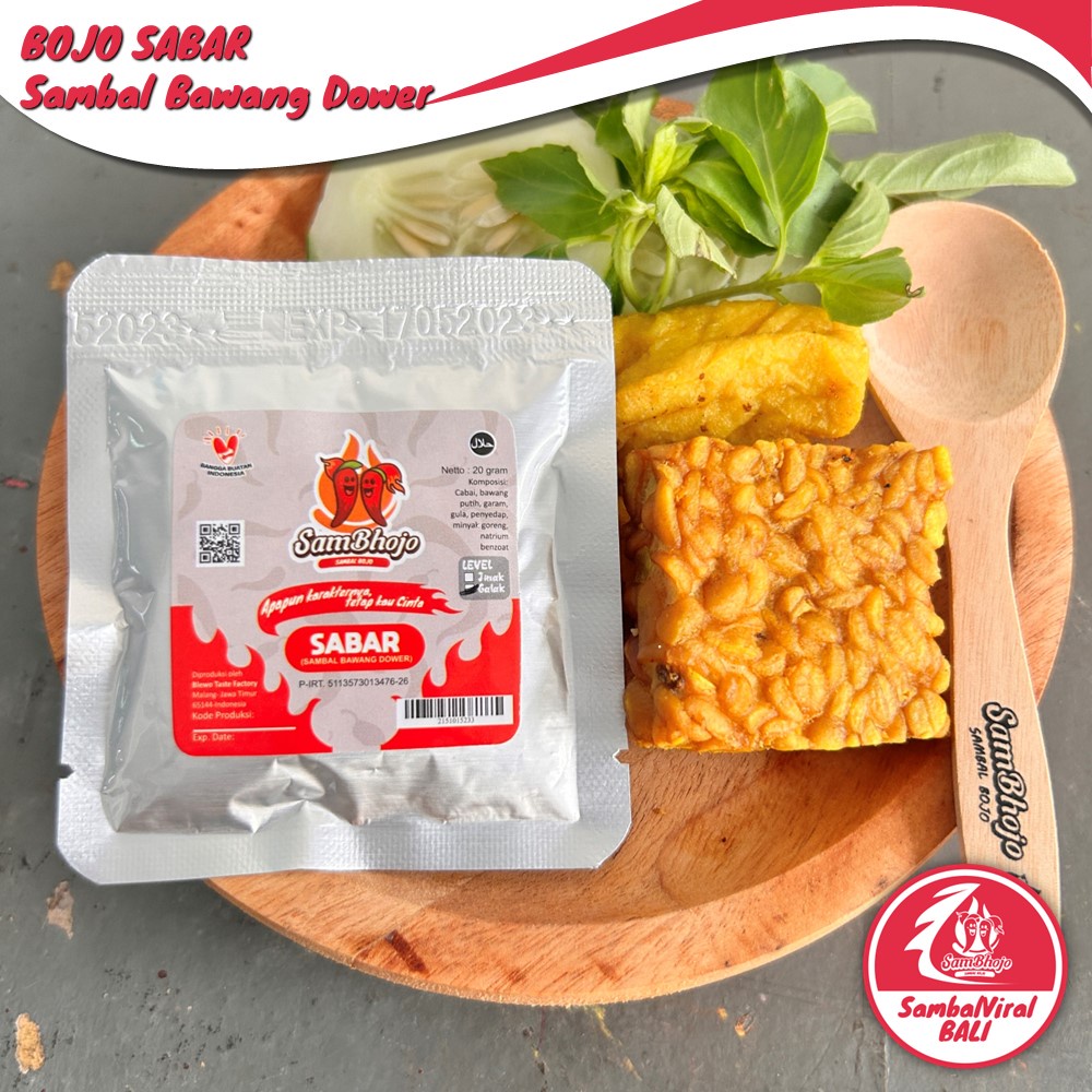 

Sambal Bawang Dower, Sambal Geprek, Sambal Sachet 20 gr