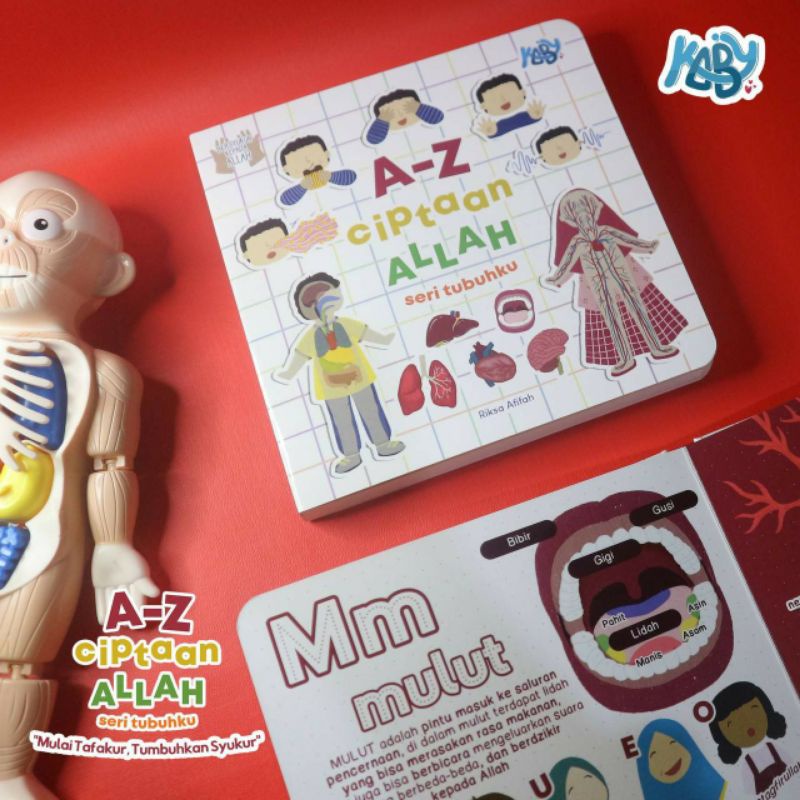 Boadbook Kaby A-Z CIPTAAN ALLAH buku balita