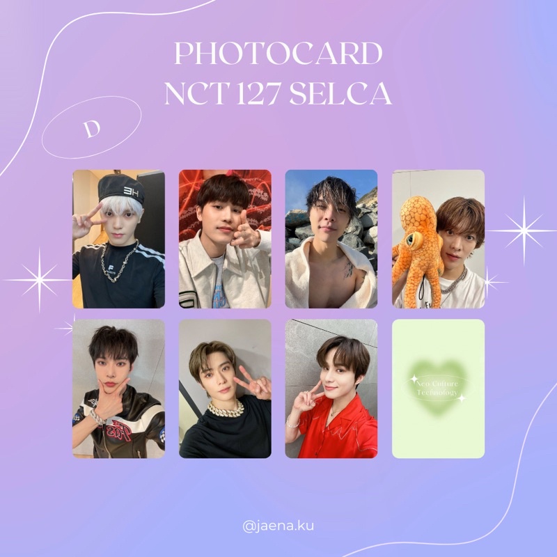 [NCT 127] PHOTOCARD SELCA #3 NCT 127 ‼️BACA DESKRIPSI‼️