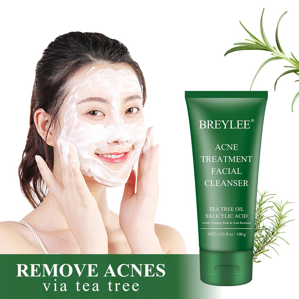 Breylee 4pcs / Set Perawatan Jerawat