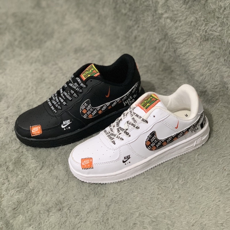 (COD) SEPATU SNEAKERS PRIA DAN WANITA NK3 A1R FORC3 1 ONE 07 LV8 LOW JUST DO IT WHITE PK PERFECT KICT ORIGINAL KUATAS TERBAIK TERBARU SEPATU CASUAL SEPATU PENDEK SEPATU SNEAKERS
