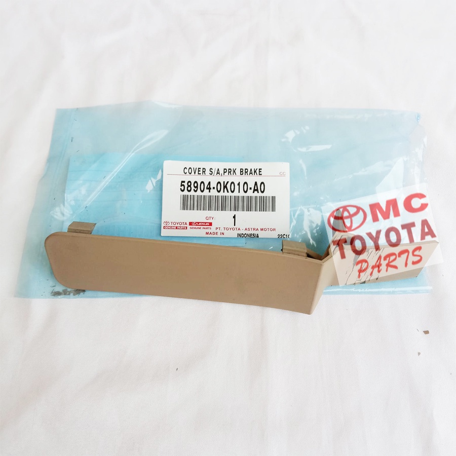 Cover Hand Brake / Penutup Rem Tangan Innova Fortuner 58904-0K010-A0