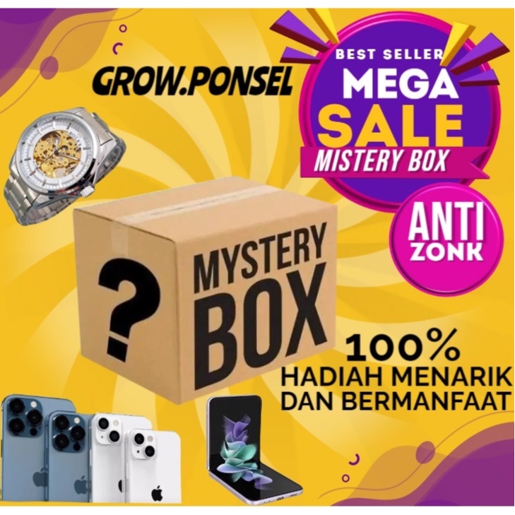 MISTERY BOX MURAH LEBAY HADIAH MENARIK DAN BERMANFAAT HADIAH UTAMA HANDPHONE #grow.ponsel-8