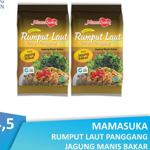 Jual 4 4 Stok Ready Mamasuka Rumput Laut Panggang Jagung Manis Bakar