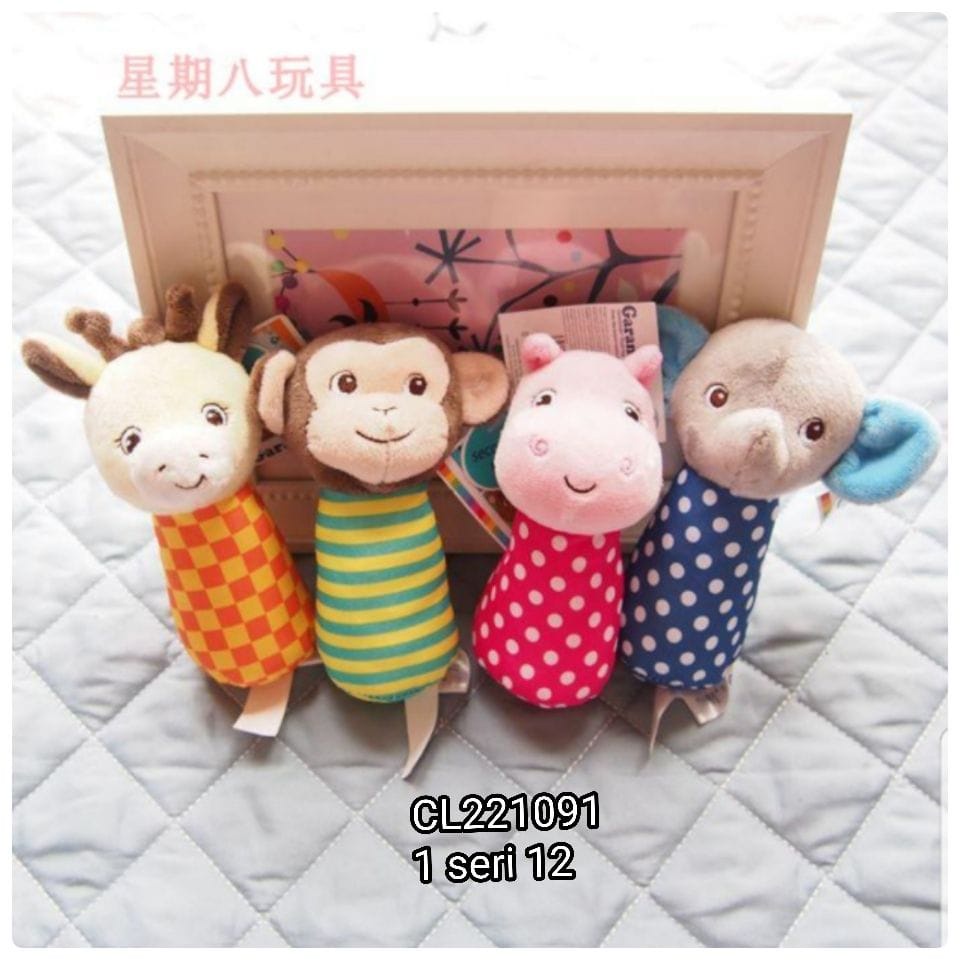 Carter Love Rattle Stick / mainan boneka bunyi / mainan edukasi bayi