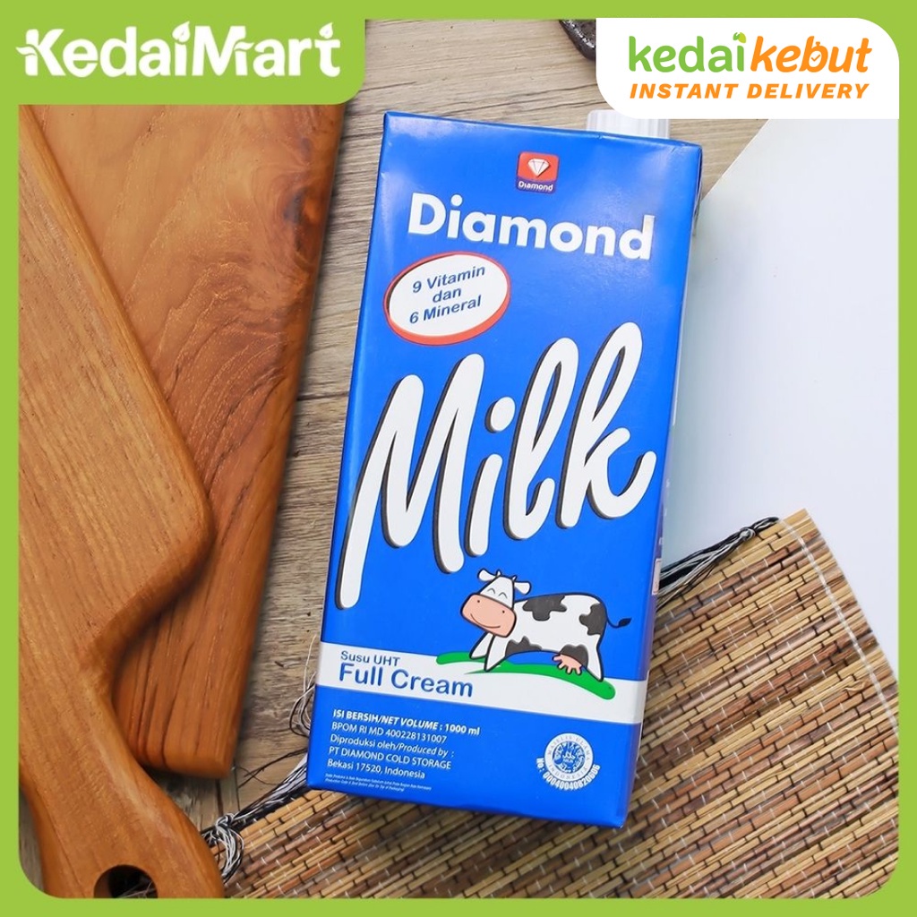 

Susu UHT Diamond Full Cream 1 L