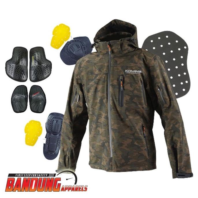 Jaket Motor Komine Jk 555 waterproof jacket Full Protector Parka