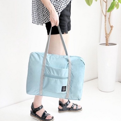 ♥DPS829♥J98 Tas travel besar lipat hand carry anti air Travel fold bag waterproof koper organizer