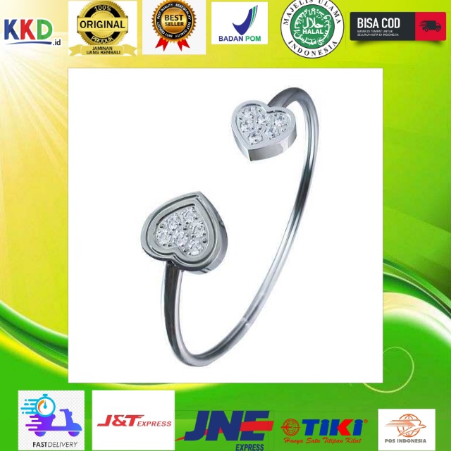 Gelang Kesehatan KK liforce Love Stone Bracelet