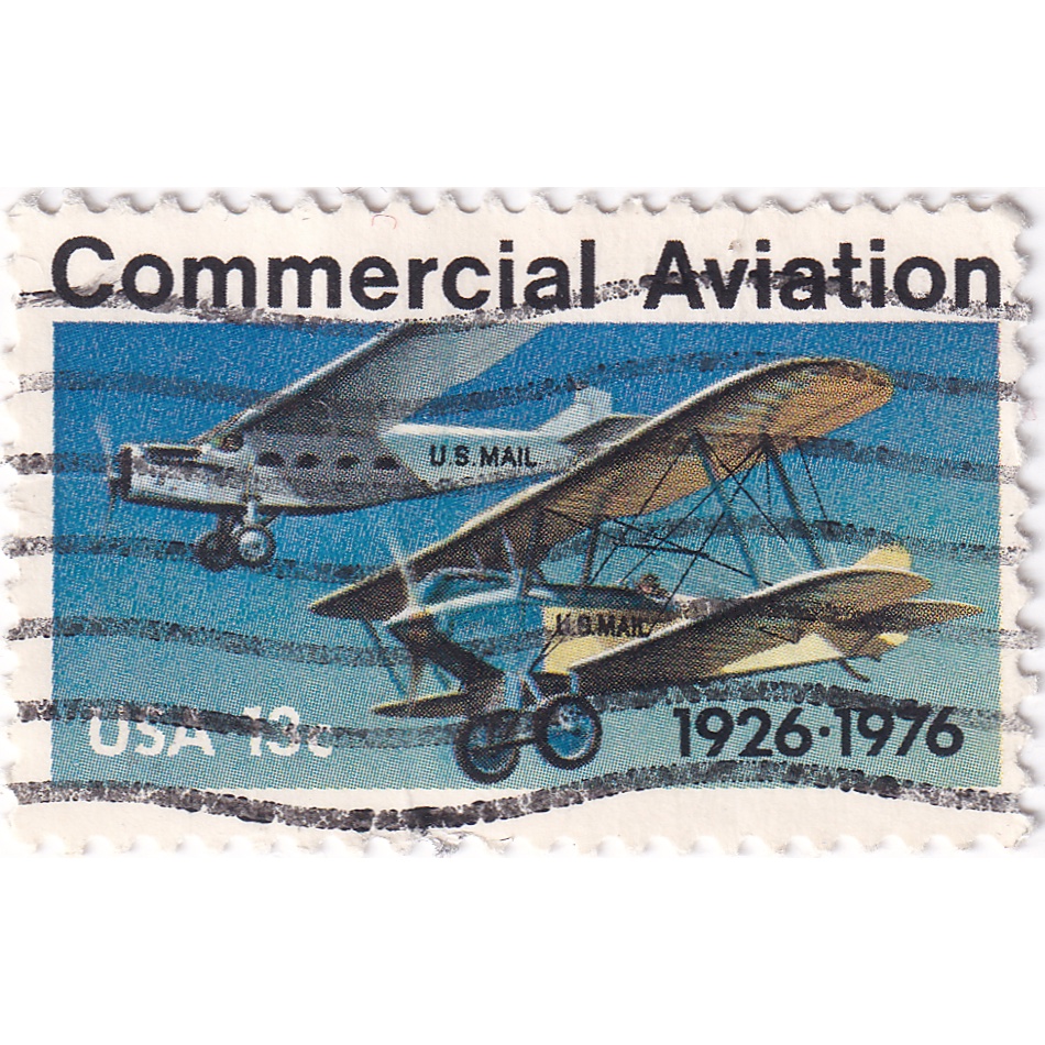 

Prangko United States 1976 - Commercial Aviation Used