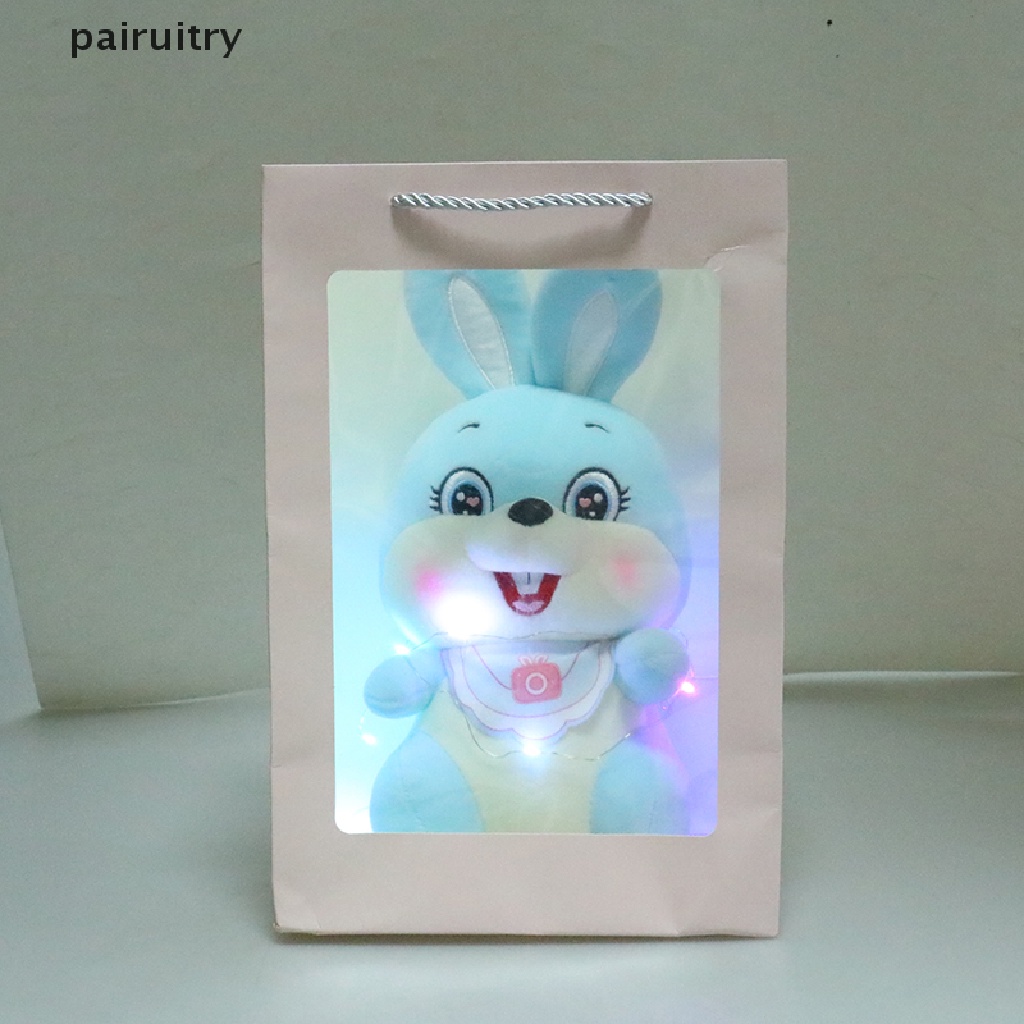 Prt 1pc 28cm Lucu Warna-Warni Kelinci Mainan Mewah Bunny Stuffed Animal Baby Doll Gadis Menemani Sleepy Pillow Hadiah Yang Indah Untuk Anak-Anak PRT