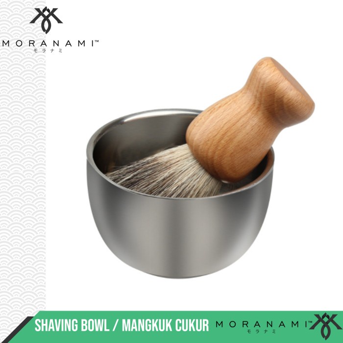 KUAS SABUN CUKUR JENGGOT MANGKOK FOAM CUKUR JENGGOT SHAVING BOWL