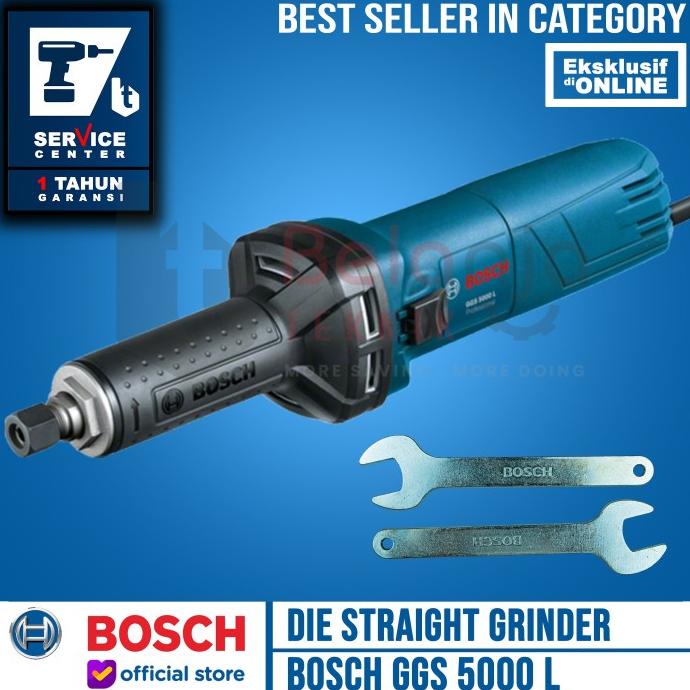 Bosch Die Straight Grinder GGS 5000 L Mini Gerinda Lurus Botol Tuner belanjate77 Kualitas Baik