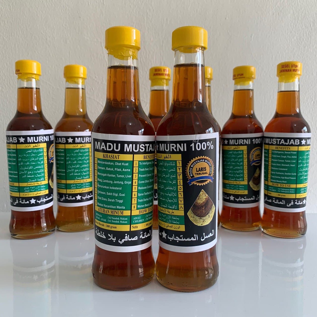 

Madu Hutan Baduy Mustajab 380 gram - Botol Kaca