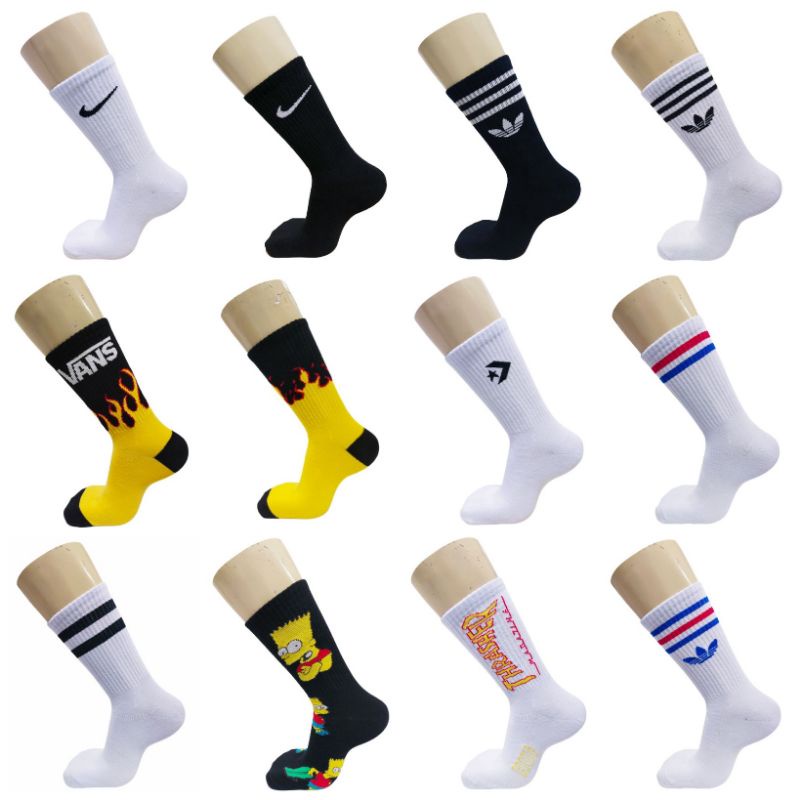 [PROMO]KAOS KAKI OLDSKOOL MOTIF / KAOS KAKI PANJANG UNISEX