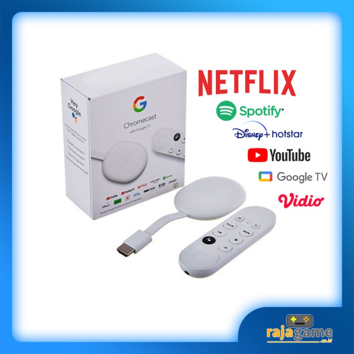 GOOGLE CHROMECAST WITH GOOGLE TV - SNOW